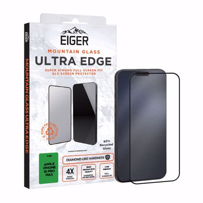 Picture of Eiger Eiger Mountain Glass Ultra EDGE Screen Protector for Apple iPhone 16 Pro Max