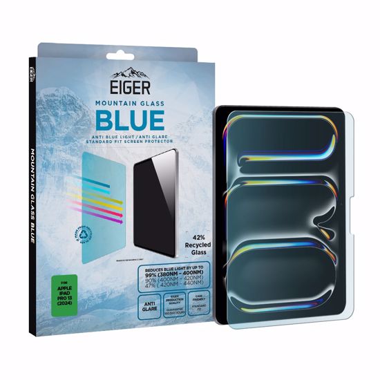 Picture of Eiger Eiger Mountain Blue Tablet Screen Protector GRS for iPad Pro 13 (2024)