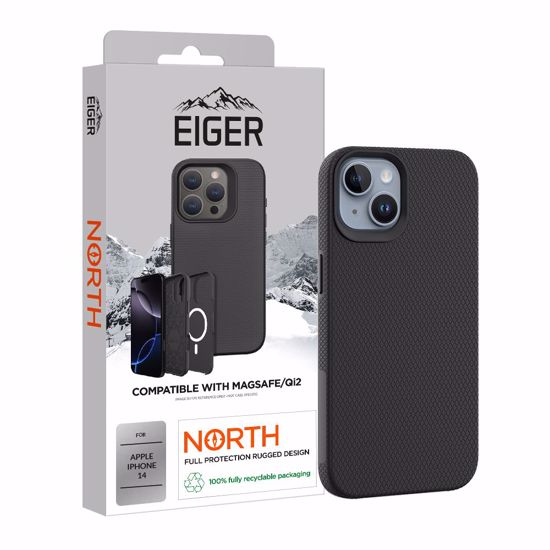 Picture of Eiger Eiger North Magsafe Case for Apple iPhone 14 in Black